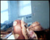 (close-up shot of my blood killing)