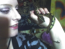 Me and my baby- Slash, who is 5 months old.