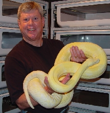 Bill Gaines with Snow Boa