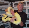 Bill Gaines with Snow Male