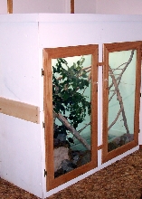 Water Dragon enclosure exterior