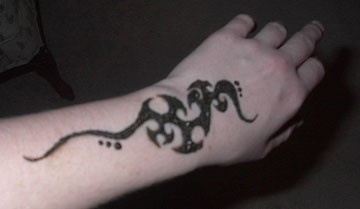 Wrist Henna