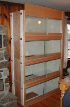 Stacked cages