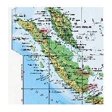 Map of Sumatra