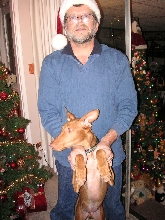 Xmas Rory with Dad Andy