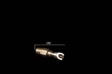 Threaded drinking valve