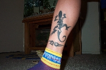 collared tattoo