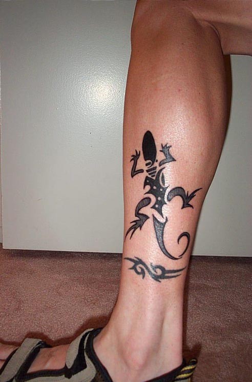 collared tattoo (art work by John Eddington)