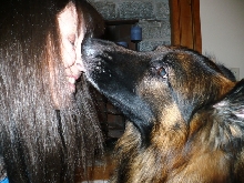 Max - A big kiss for his Mama