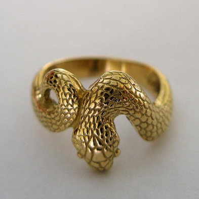 Snake Gold ring