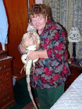 Debbie with Iggi