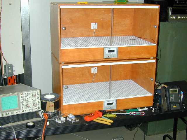 Incubator construction Nov 2003