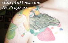 Petranella Tattoo colored face