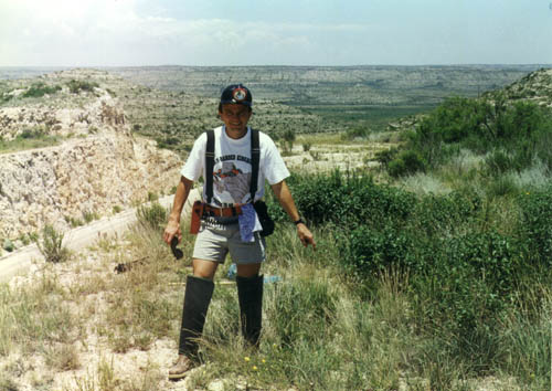 John Fraser in Hunting Gear