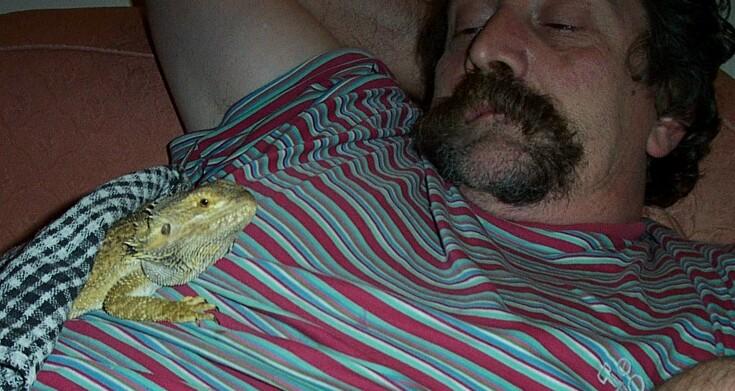 Christmas on Ron's Belly