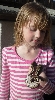 my lil girl and her python