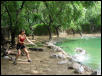 Catching a mugger croc