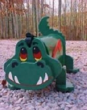 Alligator mailbox