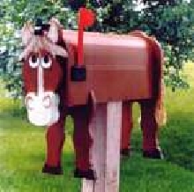 Horse mailboxes