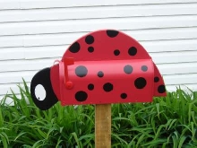 Ladybird mailbox