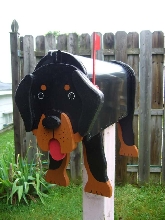 Rottweiler mailbox
