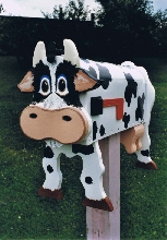 Cow mailbox