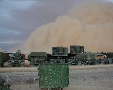 Sand storm