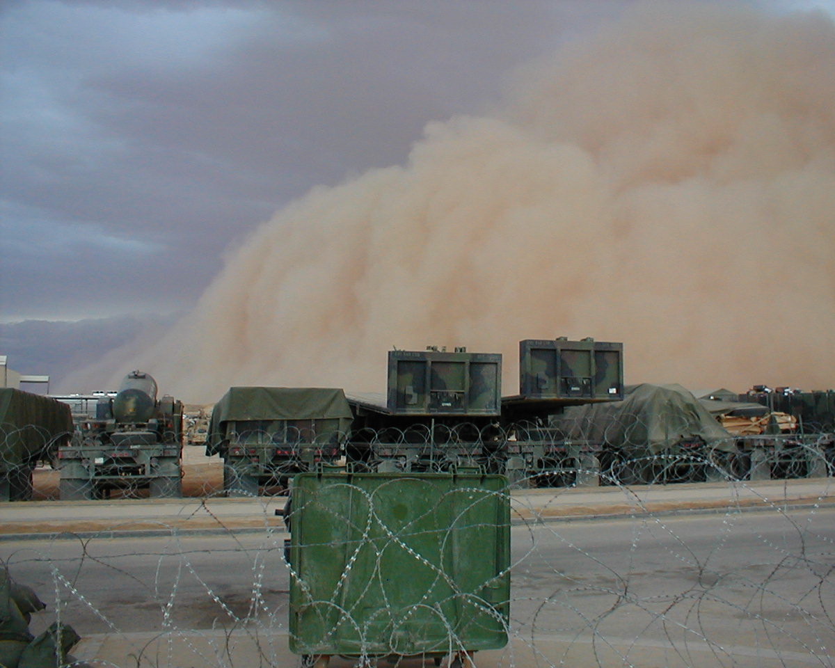 Sand storm