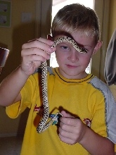 Boy with 1st Garter