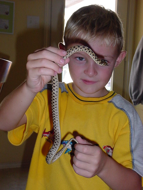 Boy with 1st Garter