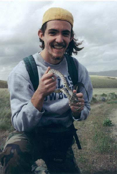 Me with Gopher Snake