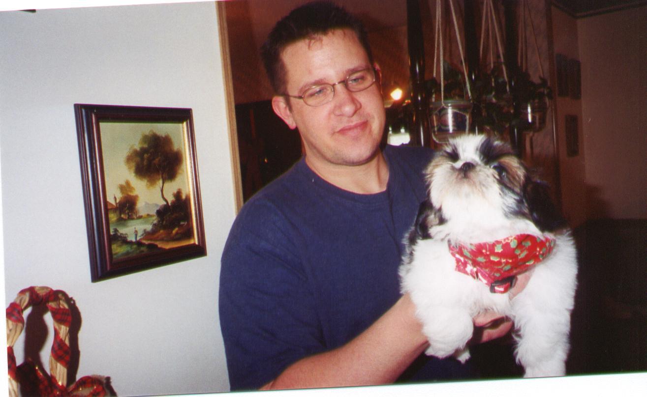 X-mas pup I bought my Mother