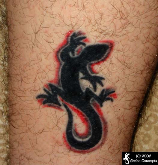 Gecko tattoo