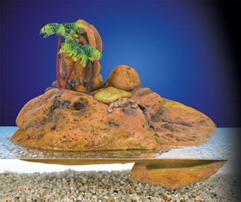 Floating Island For Turtle