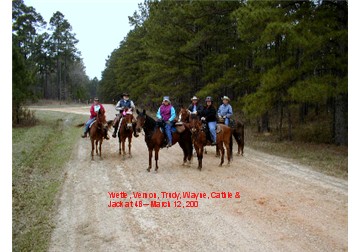 Horseback riding