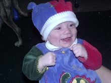 My frog loving son