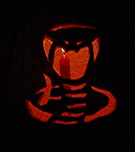 Snake pumpkin
