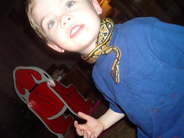 Devin with ball
