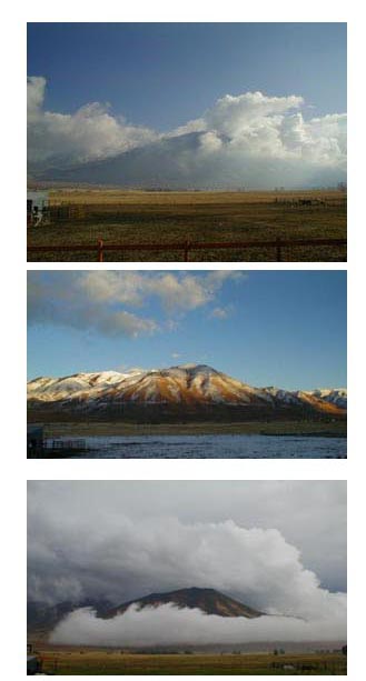 The Moods of a Mountain
