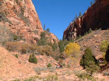 Riding in Zion's National Park