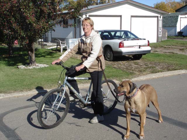 biking