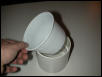 pvc and deli dish for water
