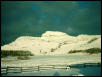 Indian head covered in snow