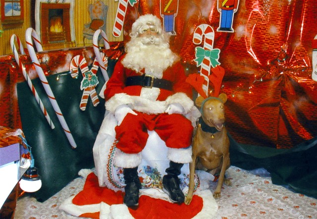 K.Tee with Santa