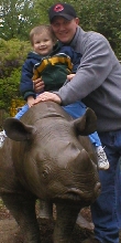 Me and Miah at the Cincinnati Zoo