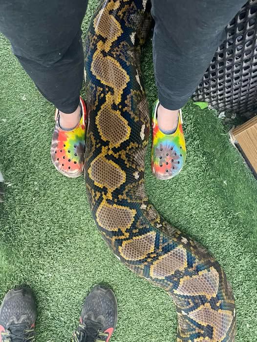 Val at Snake Haus