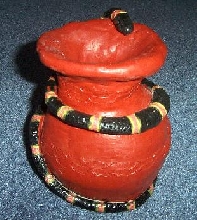 coral snake pot