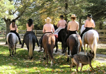 topless riders