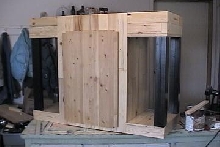 completed stand
