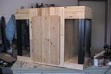 completed stand
